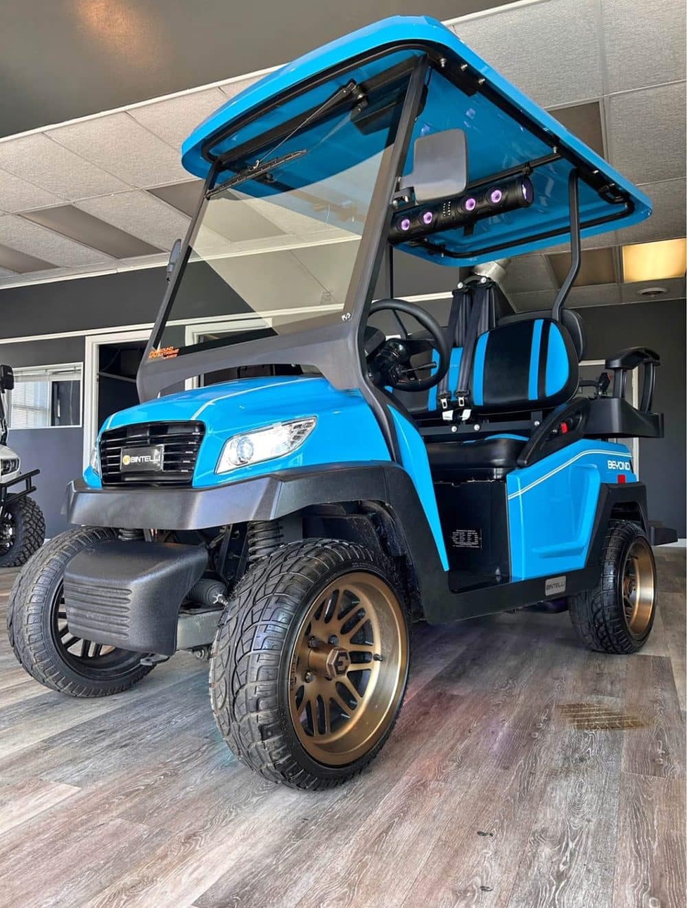 2024 Bintelli Beyond 4P Ocean Blue with MODZ Upgrades